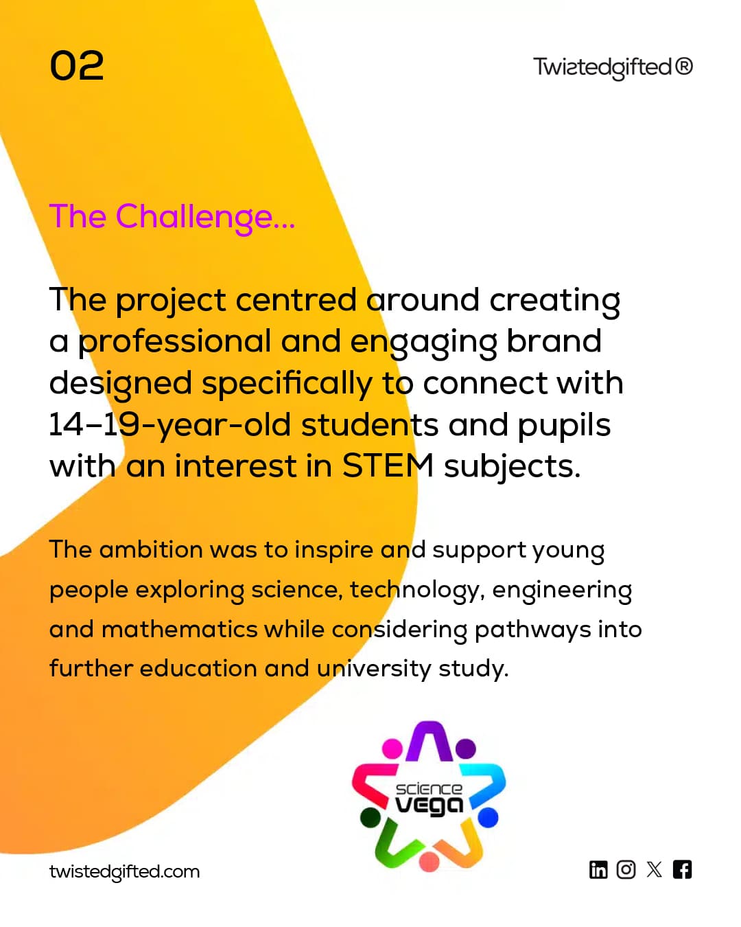 ScienceVega Brand - Case-Study By Twistedgifted