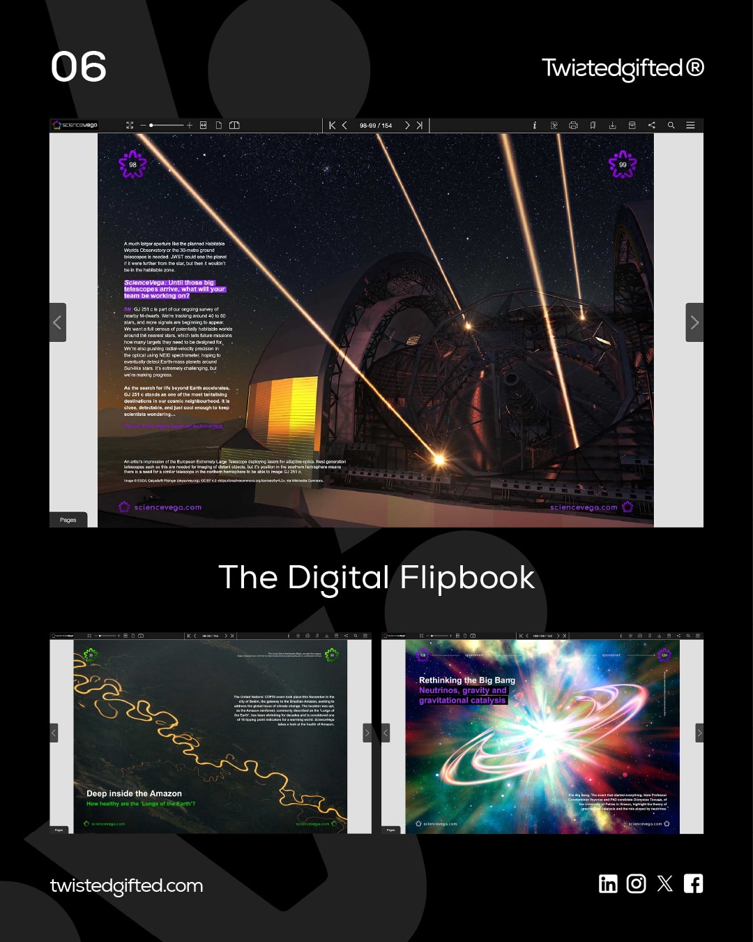 ScienceVega Brand - Case-Study By Twistedgifted