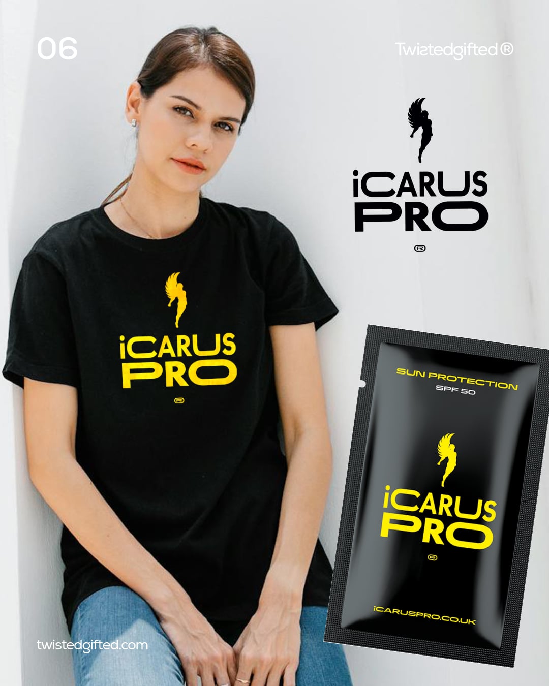Case Study: Launching the ambitious Startup Brand iCARUS PRO. By Twistedgifted