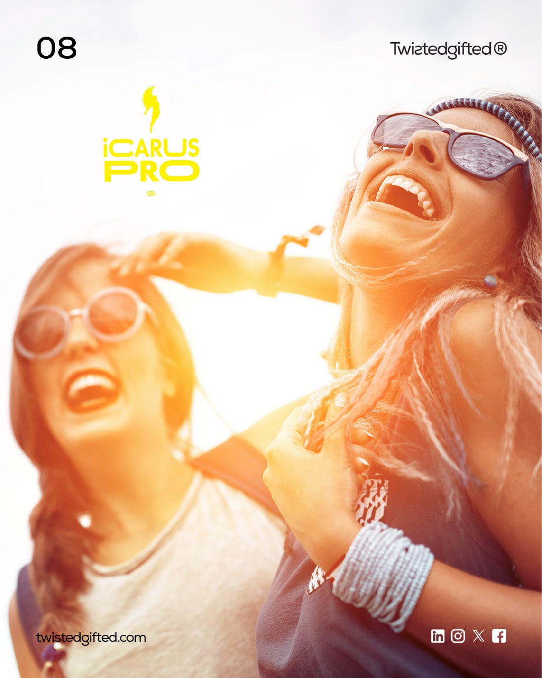 Case Study: Launching the ambitious Startup Brand iCARUS PRO. By Twistedgifted